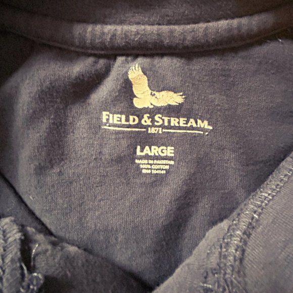 Men's Field & Stream LRG Crew Neck long sleeve shirt - Picture 3 of 3